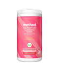 Pink Grapefruit All Purpose Cleaning Wipes For Every Surface, Compostable 70 Count container front view