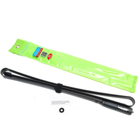 High Gain Foldable CS Tactical SMA Female Ham Radio Antenna For VHF UHF 144 To 430 MHz 48.8 Inch 6.0 dBi with packaging