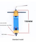 Solid Universal Cnc Mill Machine Positioner With Hella Precise Work Piece Stop For Rock Solid Angle And Height Adjustments features adjustable M10 screw and 190mm length.