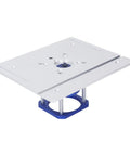 Heavy Duty Aluminum Router Table Insert Plate With 0 To 54mm Lift Kit For 64 To 65mm Machines, featuring precision CNC finish.