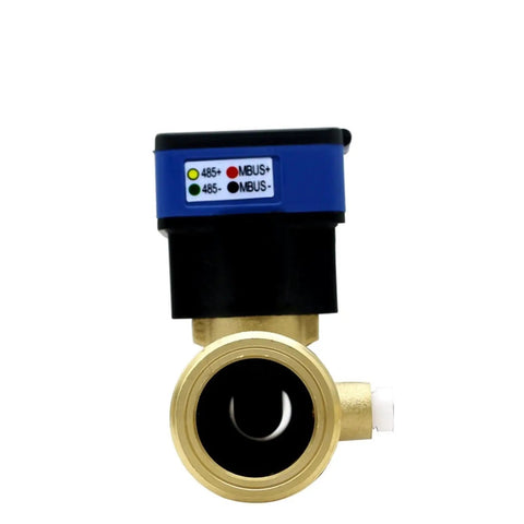 Ultra Precise Ultrasonic Water Flow Meter With RS485 And Mbus Outputs For Smart Irrigation And RV Heaters DN25mm front view