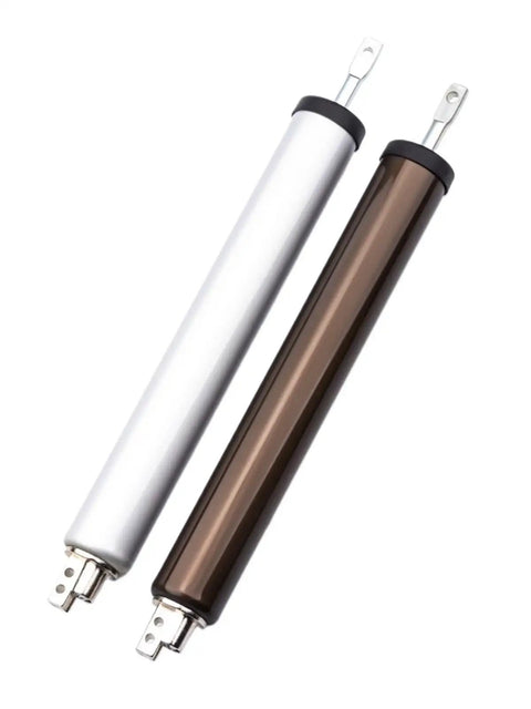 Soft Closing Automatic Door Closer 35Kg Pneumatic With Adjustable Speed in brown and silver