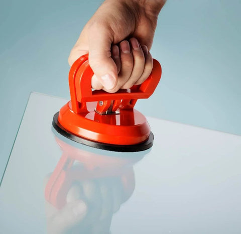 Double Handle Car Dent Lifter With Locking Suction Plate 4 Inch Diameter Vacuum Dent Puller lifting glass surface