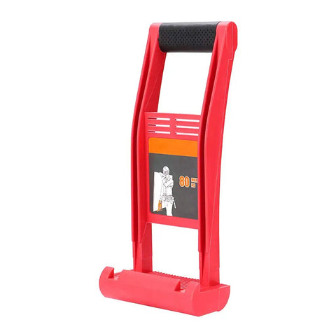 2 Pack Drywall Carrier Handles For Lifting Large Panels, ABS Plastic Panel Carrier Tool With Non Slip TPR Grip, 176 Lbs Red