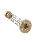 Top Tier T8 Trapezoid Motor Screw Nut Kit With Knockout Zero Play Anti Backlash Springs 8mm brass lead screw nut with spring.