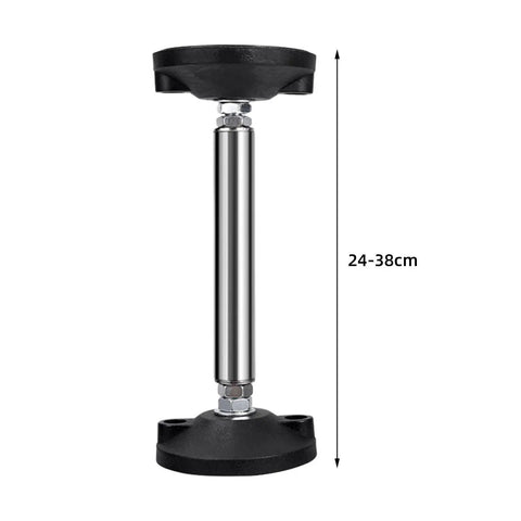 Adjustable Cupboard Foot Cabinet Leveling Legs With Rustproof Nylon Base Built Tough For Kitchen Vanities And Cabinets 23cm To 38cm Adjustable Stable Base With High Bearing Capacity, 24-38cm