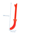 Heavy Duty Woodworking Push Blocks 2 Pack Table Saw Safety Sticks Non Slip Carpenter Push Tool 10.90 in orange push bar