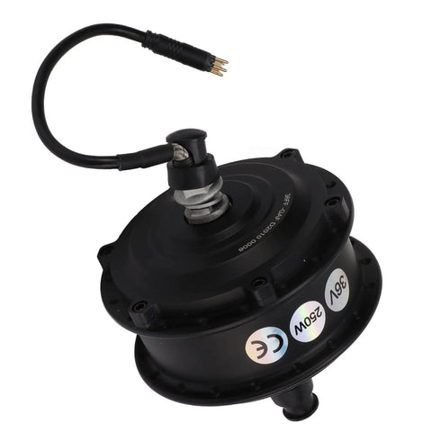 Street-Ready Powerhouse 36V 250W Waterproof Front Wheel Hub Motor Kit For E-Bikes With 3 Riding Modes And Brushless Gear Drive