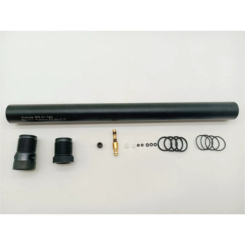 Airgun Barrel And Air Tube For Hatsan Long Bull Boss Fill Cylinder 200cc 4500psi High Pressure Black 17.3 Inch Replacement Part