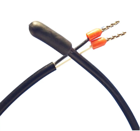Smart Universal Temperature Floor Sensor For Radiant Underfloor Heating NTC 10K Ohm Probe With 15Ft Cable, close-up view