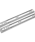 Heavy Duty Steel Drawer Slides With Quiet Bearings Three Section Guide Rails Double Row Stainless Steel Ball Bearings 300mm cabinet tracks