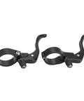 Pair Of Lightweight Aluminum Alloy Road Bike Brake Levers For 31.8mm Handlebars Black Durable And Sturdy With Smooth Braking