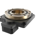 Close-up of Rock Solid Hollow Rotating Platform Turntable With A Smooth Servo Stepper Motor for quiet spinning.