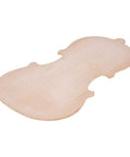 Unfinished 4 By 4 Violin Top Panel Spruce Front Plate And Maple Backboard Kit Handcrafted Fiddle Parts For DIY Repair Or Build