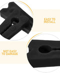 Close-up of 40Pcs Universal Fit Car Door Shock Absorber Pads Rubber Buffer Damper showing easy installation features.