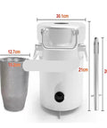 All In One Home Metal Tool Kit With Stable Support Frame And Tongs For Safe, Easy Metalworking Projects, Compact Design