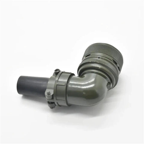90 Degree Waterproof MS3108A 2811S Elbow CNC Machine Tool Connector IP67 built for harsh industrial environments
