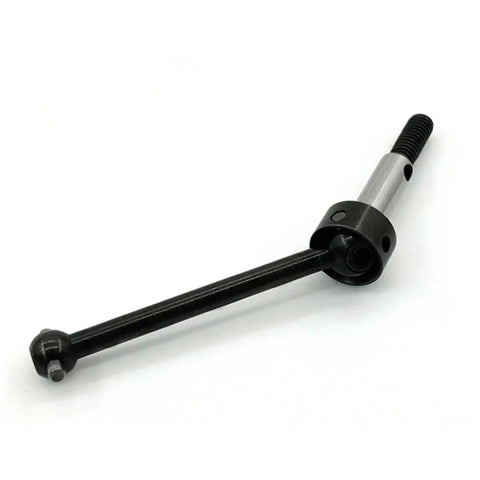 Close-up of Universal Steel Drive Shaft Set 40mm 1 By 10 Scale CVD For RC Drifting Cars showing precision machining
