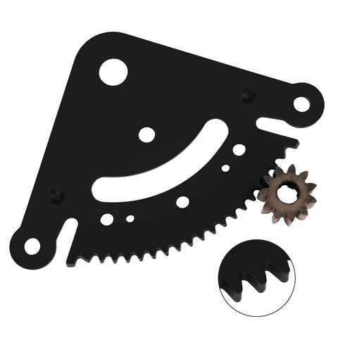 Steering Sector Gear Kit with Pinion Gear and Bushing Direct Replacement for Lawn Tractors D100 D105 D110 D120 D125