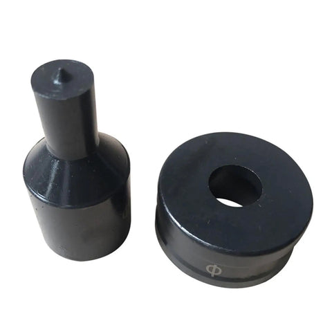 Hydraulic Round Hole Punch Die Set for Metal Stamping, 14mm, Alloy Steel, Compatible with CH-70 CH-60 Machines, Heavy Duty Replacement