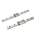 Miniature Linear Rail And MGN Block Set For Precision Motion, 100 To 500mm Travel, MGNR7 And MGNR9 Carriers With MGN7C, 100mm