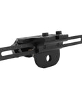 Reliable Adjustable 3 In 1 Dowel Jig Kit Built Like A Tank With High Carbon Steel showing jig with measuring slots for accurate drilling.