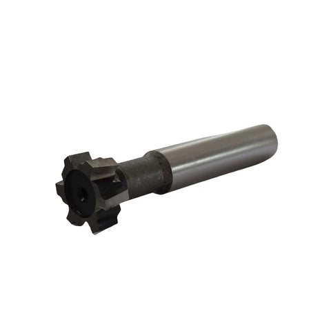 Heavy Duty High Speed Steel T Slot End Mill For Aluminum Woodruff Keyseat Cutter Half Round Keyway Milling Cutter With Straight Shank