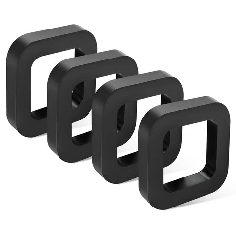4 Pack 2 Inch Hitch Receiver Silencer Pads For Reducing Rattle On Adjustable Ball Mounts Trailer Hitch Noise Reducer