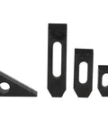 Hardened Heavy Duty Combined Press Plate TSlot Clamp Kit For Lathe And Milling Machine M14 components showing varied size press plates.