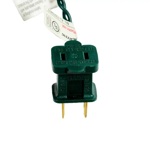 Plug connector for Make Your Holiday Lit With A 35 Count Clear Extra Bright Mini Christmas Lights Set, indoor outdoor use