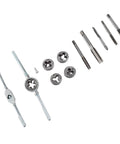 Top Pick Fafeicy High Speed Steel Tap And Die Set For Thread Repair Including 12 Pieces With Wear Screw Wrench Kit Perfect For Auto Home Maintenance Plus Machinery Work That Totally Gets the Job Done Right Now. 12-piece HSS tap and die set with wrench holders