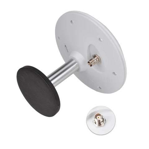 Four System GNSS Antenna With Magnetic Base And TNC Male Connector For Rock Solid Positioning In Vehicles Boats Drones And Smart Farms