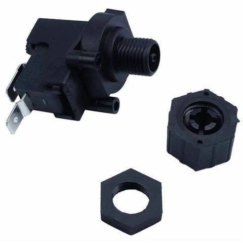 16A On Off Push Button Switch For Whirlpool Jets Bath Tub Spa Air Switch Replacement Black Easy Install Durable Button Control