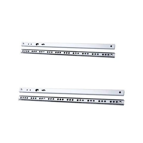 Smooth Drawer Slides With Ball Bearing Glides For Cabinets And Drawers Pro Grade Rails Track 246mm Length