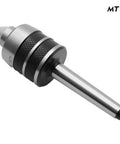 Medium Duty Live Center MT1 Morse Taper 60 Degree Point Triple Bearing Lathe Accessory For CNC Machines, High Precision Steel