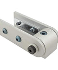 Heavy Duty 90 Degree Dynamic Pivot Assembly With Straight Arms For 40mm Extrusion Sliding Mount Perpendicular Pivot 0 To 180 Degree Axial Motion High Load Capacity Includes Hardware, aluminum pivot bracket with straight arms