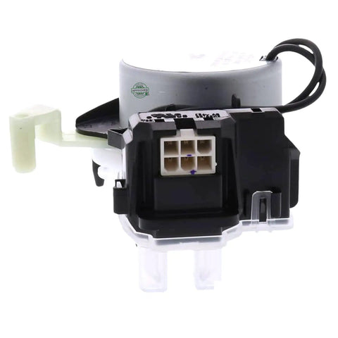 Washer Shift Actuator Replacement Kit Direct Fit For Whirlpool Amana Maytag Kenmore And More, rear view with wiring plug