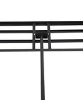 Long-Handled Lawn Leveling Rake With Adjustable 0-180 Degree Angles, Stainless Steel Base Plate Measuring 35.83 by 9.84 Inches, No-Bend Design For Backyards Gardens And Farms showing handle attachment.