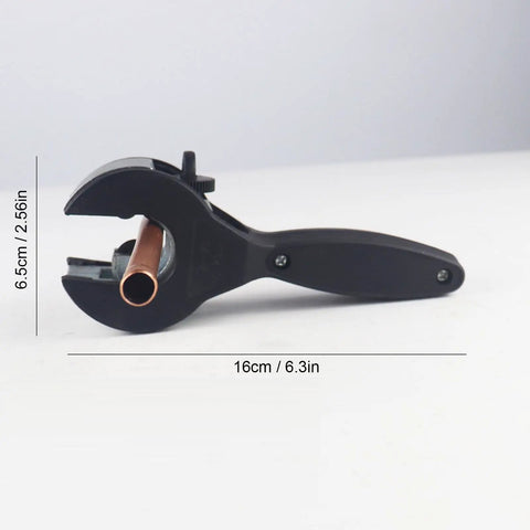 Copper Pipe Cutter Tool With Ball Bearing Feed For Smooth Precise Cuts Tubing Cutter For Plumbing And Automotive Heating Repairs, 16cm Steel