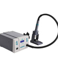 Pro Grade Hot Air Rework Station 1000W Lead Free Digital Soldering System With 3 Programmable Channels, Adjustable Airflow 1 To 120 Levels And Temperature 212 To 932 Fahrenheit, Desoldering Gun For PCB Repair.