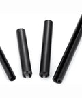 Slotted Spring Dowel Pin Assortment Kit 450 pieces with black hollow spring steel pins shown up close for precise alignment.