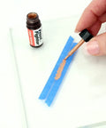 Applying Rear Window Defroster Grid Repair Kit DIY Easy No Fuss Fix For Failing Defogger Lines Color Matched To Most Grids