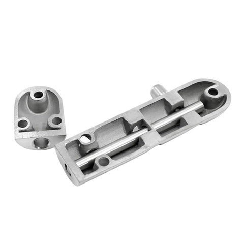 Heavy Duty Sliding Bolt Door Latch With Slick Automatic Return Action Stainless Steel Lock for Patio Barn and Indoor Doors