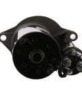 Inboard Starter For Ford 302 And 351 Engines, 12 Volt, Clockwise Rotation, Includes Wiring Harness, Plug And Play Replacement For Marine Inboard Boats shown from the rear