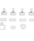 Magnetic Concealed Drawer Lock For Cabinets No Drill Adhesive Install Easy Scrub Kidproof Security Lock With Rotating Buckle Design