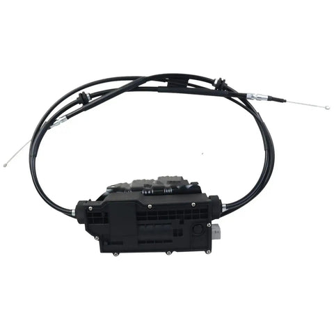 Professional Grade Electric Parking Brake Actuator Kit For BMW X5 E70 And X6 E71 2008 Through 2014 with cable assembly.