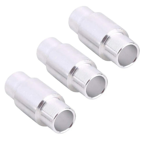 Aluminum Inline Wheel Bearing Spacers 10 Piece Kit, three spacers for skate and inline wheels, smooth glide, 8mm and 6mm axle compatibility