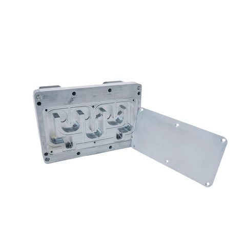 Heavy Duty 72V 350A Programmable EV Controller With Water Cooling For E Bikes Scooters And Golf Carts aluminum casing with open cover.
