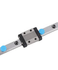 Slick Compact Miniature Linear Rail Guide With Slide Block For 3D Printers And CNC Machines 260mm Travel, metal rail with block