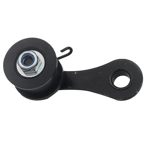 Heavy Duty Chain Tensioner Spring Roller Slider Guide Kit For Dirt Pit Mini Bike ATV Quad Scooter Models on black metal bracket